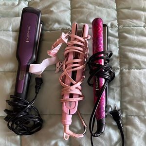 Three Straightners all three work great! Just got a Lange brand one now